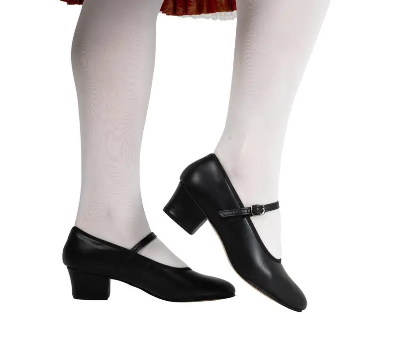 Sansha Moravia CL05, karakter cipő - Fekete
