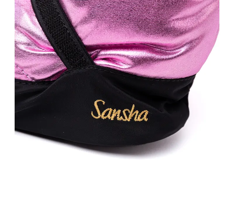 Sansha Woon Laponia, tancos melegítő cipő gyerekeknek - Pink rózsaszín