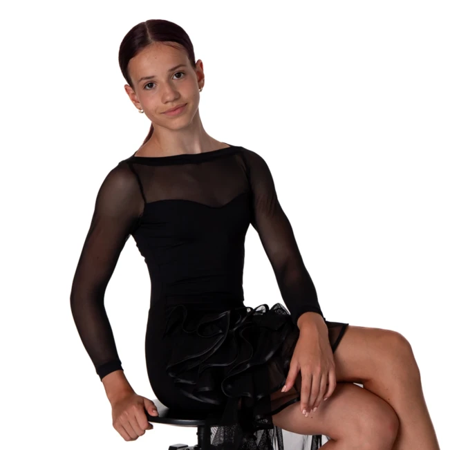 So Danca Elise ballroom, háromnegyedes ujjú dressz lányoknak So Danca Elise ballroom, háromnegyedes ujjú dressz lányoknak