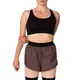 Bloch Leos velvet női crop top - Fekete