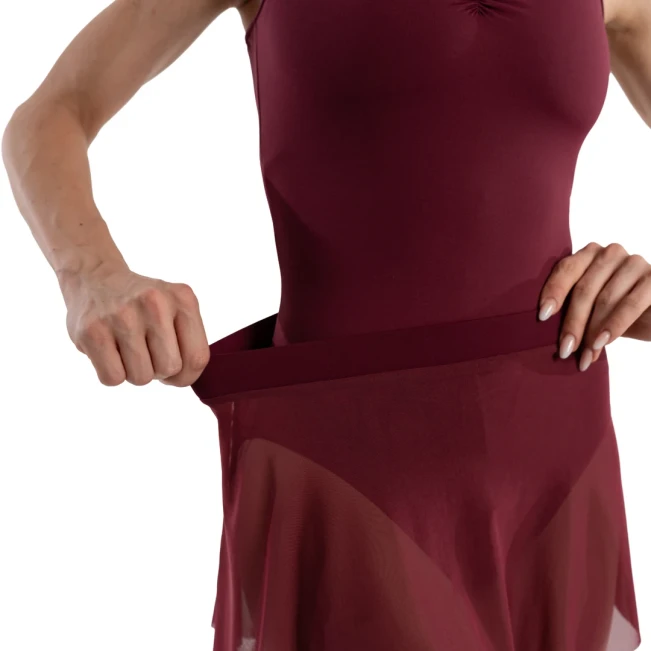 Bloch Jaye Mesh Skirt, női szoknya elasztikus derékrésszel Bloch Jaye Mesh Skirt, női szoknya elasztikus derékrésszel