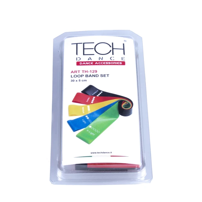 Tech Dance erősítő gumiszalag szett Tech Dance erősítő gumiszalag szett