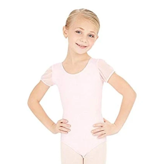 Capezio puff sleeve leotard, detský baletný dres Capezio puff sleeve leotard, detský baletný dres