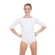 Capezio csónaknyakú 3/4 ujjú dressz - Fehér