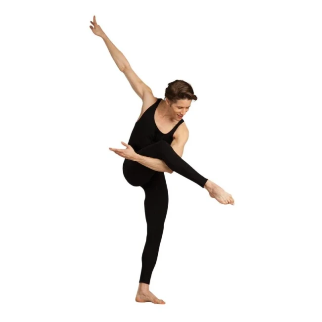 Capezio Men´s Unitard, férfi lábfej nélküli body Capezio Men´s Unitard, férfi lábfej nélküli body