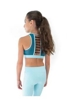 Capezio Colourblock High Neck, magas nyakú sportmelltartó