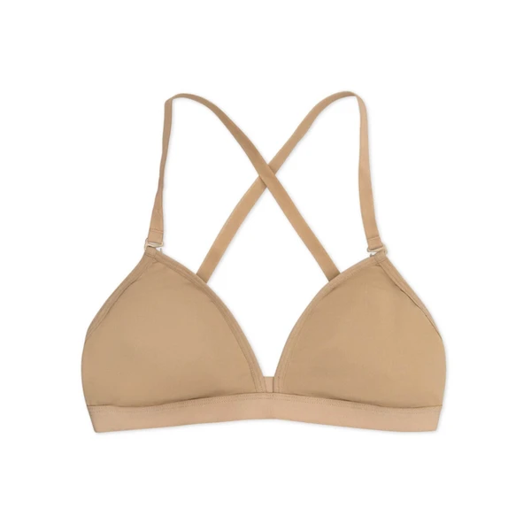 Capezio Deep Neck clear back, női melltartó