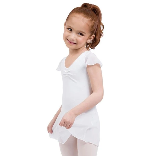 Capezio flutter sleeve dress, dressz szoknyával