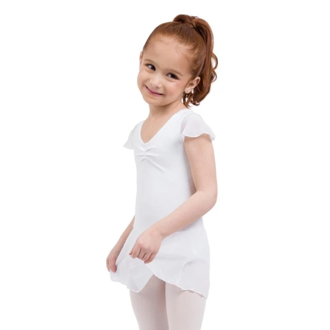 Capezio flutter sleeve dress, dressz szoknyával Capezio flutter sleeve dress, dressz szoknyával