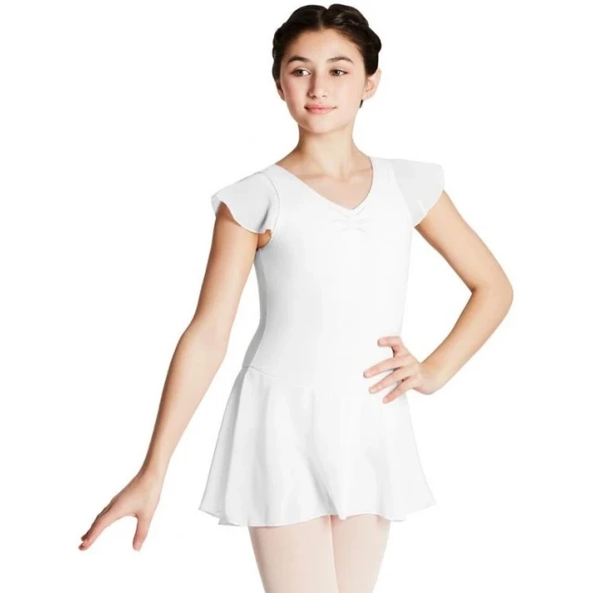 Capezio flutter sleeve dress, dressz szoknyával Capezio flutter sleeve dress, dressz szoknyával