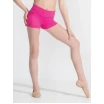 Capezio Foldover Boyshort, short gyerekeknek - Fekete