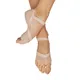 Capezio Full Body footUndeez Foot Thongs, forgótalp sarokkal