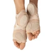 Capezio Full Body footUndeez Foot Thongs, forgótalp sarokkal férfiaknak