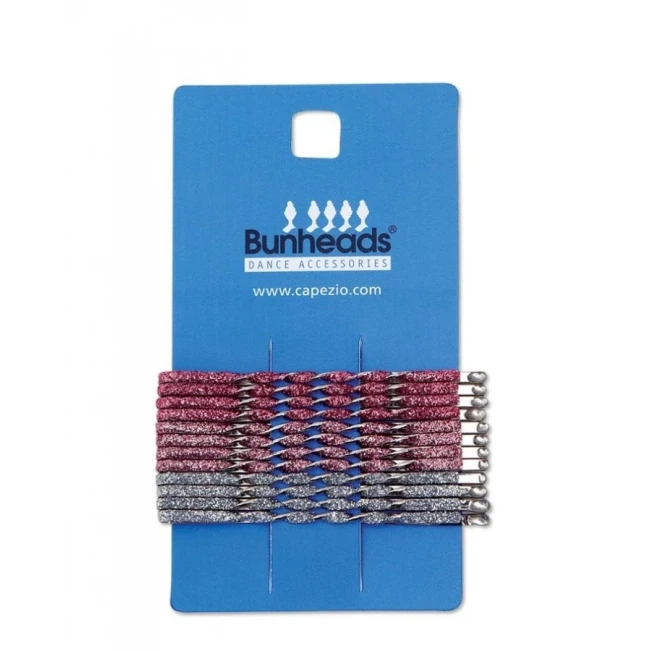 Capezio glitter glam bobby pins, trblietavé farebné sponky do vlasov Capezio glitter glam bobby pins, trblietavé farebné sponky do vlasov