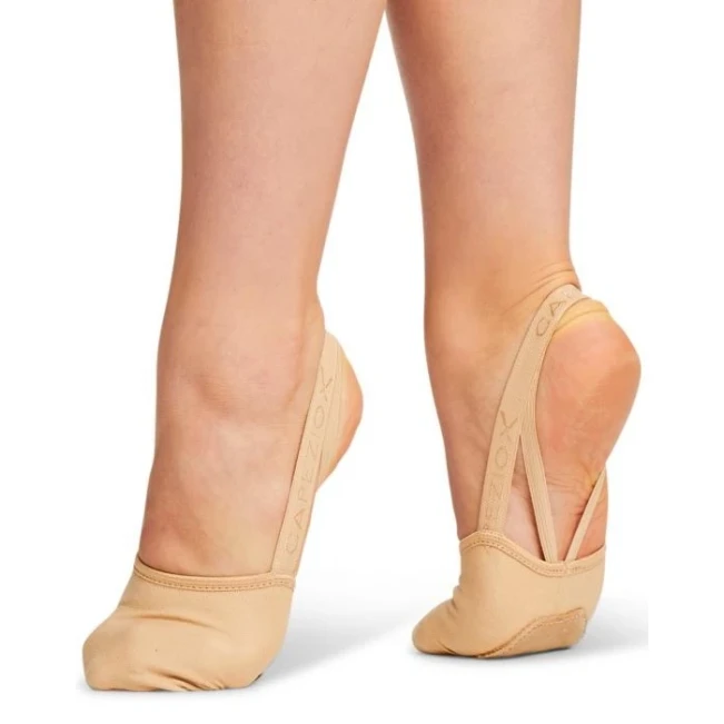 Capezio Hanami PIROUETTE, nyitott sarkú elasztikus forgócipő Capezio Hanami PIROUETTE, nyitott sarkú elasztikus forgócipő