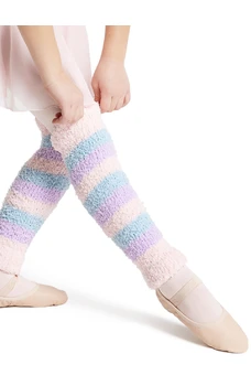 Capezio Harmonie, csíkos lábszármelegítő gyerekeknek