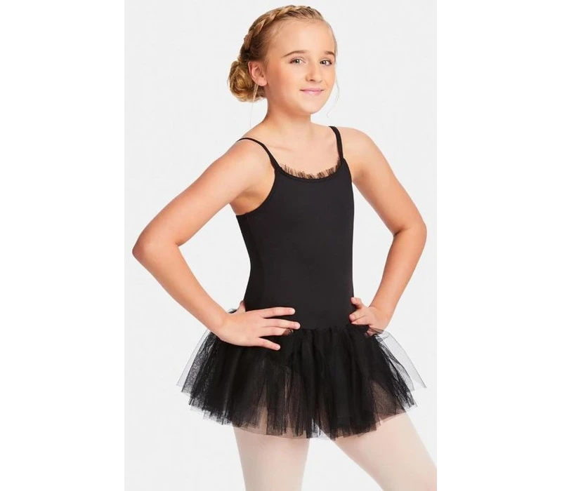 Capezio Parfait, gyerek tütü dressz szoknyával - Fekete Capezio Parfait, gyerek tütü dressz szoknyával - Fekete