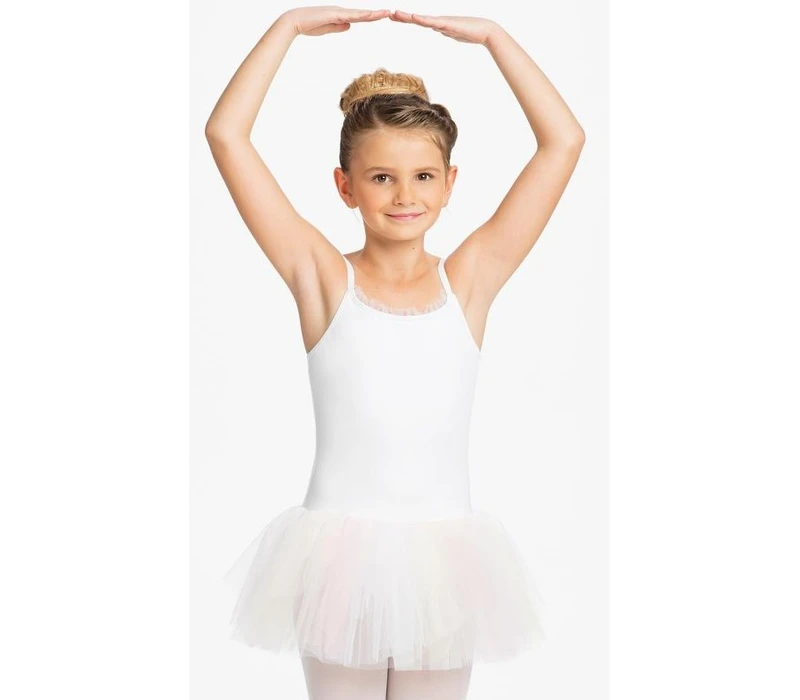 Capezio Parfait, gyerek tütü dressz szoknyával - Fehér Capezio Parfait, gyerek tütü dressz szoknyával - Fehér