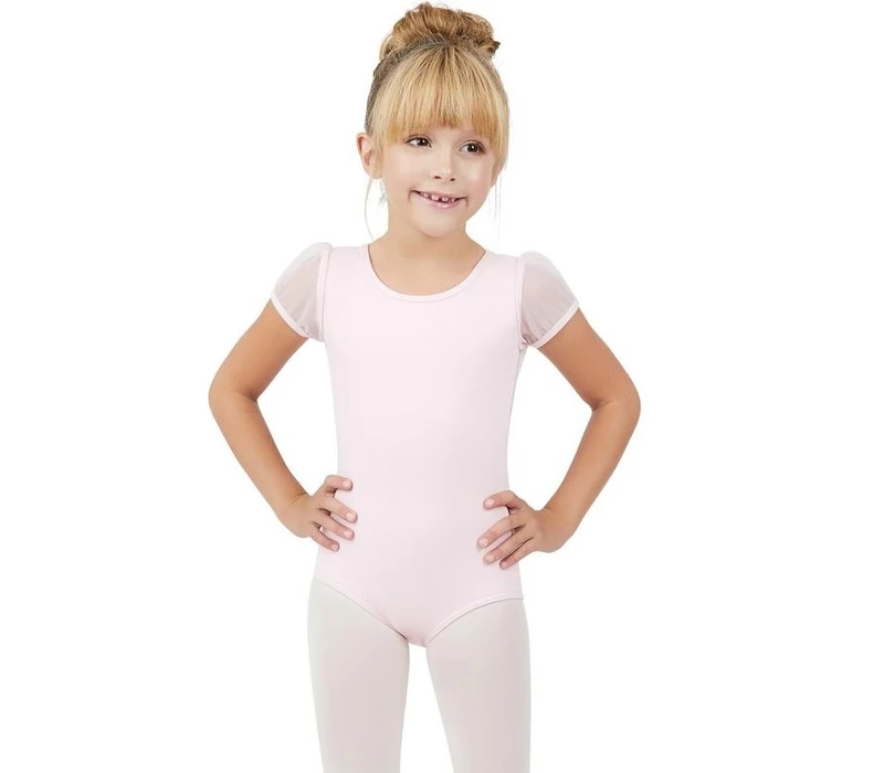 Capezio puffos ujjú dressz gyermekeknek - Rózsaszín Capezio