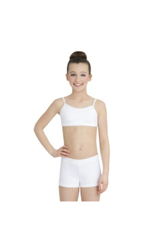 Capezio Camisole Bra Top, spagetti pántos sportmelltartó