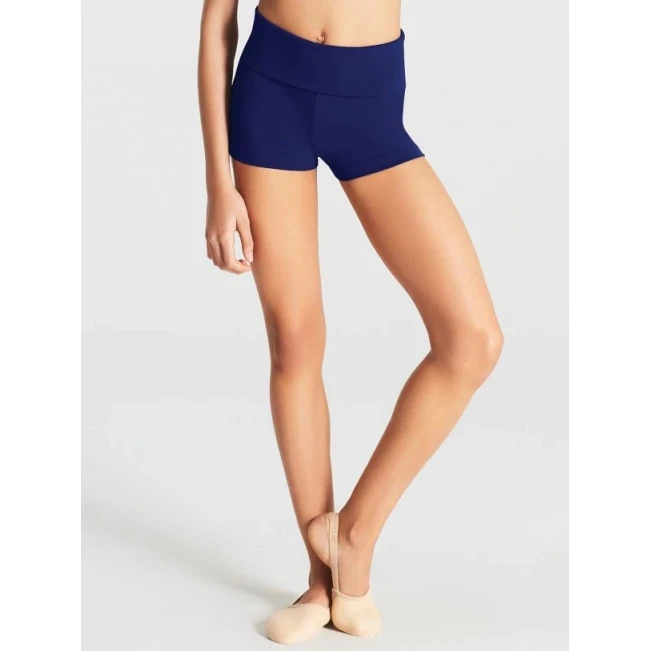 Capezio Foldover Boyshort, short gyerekeknek - Tengerészkék Capezio