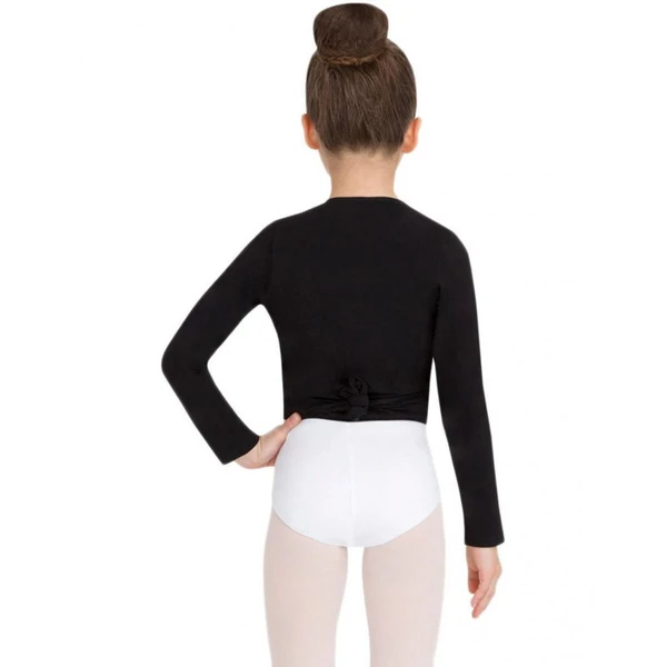 Capezio Tactel wrap top, detský top na zahriatie Capezio Tactel wrap top, detský top na zahriatie