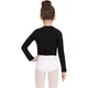 Capezio Tactel wrap top, detský top na zahriatie Capezio Tactel wrap top, detský top na zahriatie