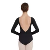 Capezio V neck long sleeve, baletný dres