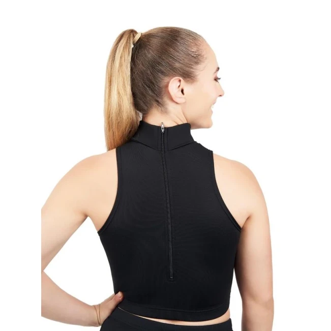 Capezio Team Basic Mock neck top, garbós sport felső Capezio Team Basic Mock neck top, garbós sport felső