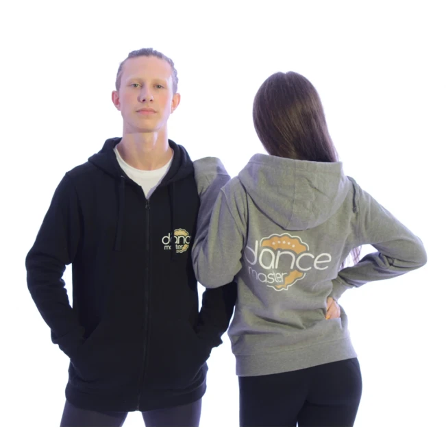 DanceMaster training hoodie, cipzáras férfi pulóver DanceMaster training hoodie, cipzáras férfi pulóver