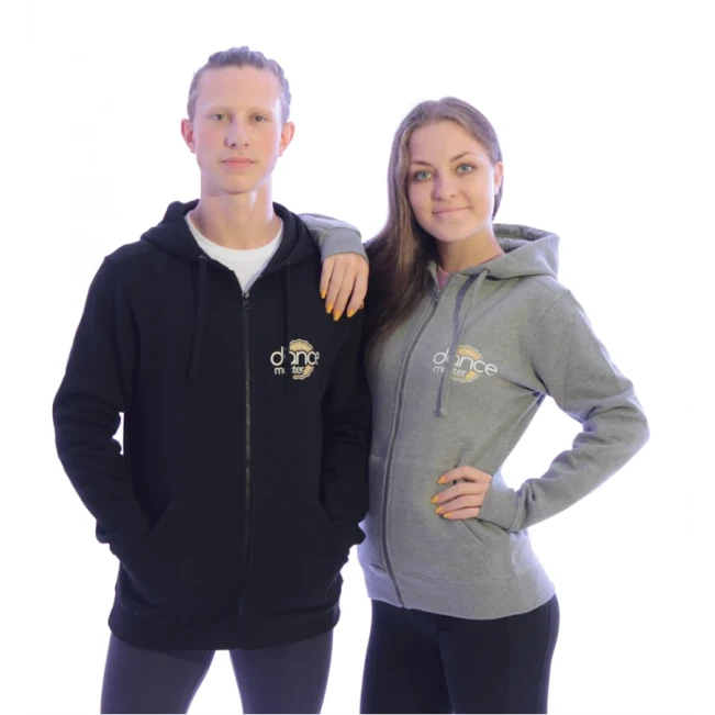 DanceMaster training hoodie, cipzáras kapucnis pulóver DanceMaster training hoodie, cipzáras kapucnis pulóver
