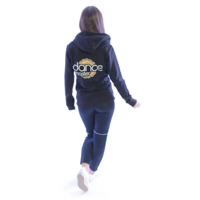 DanceMaster training hoodie, cipzáras kapucnis pulóver DanceMaster training hoodie, cipzáras kapucnis pulóver