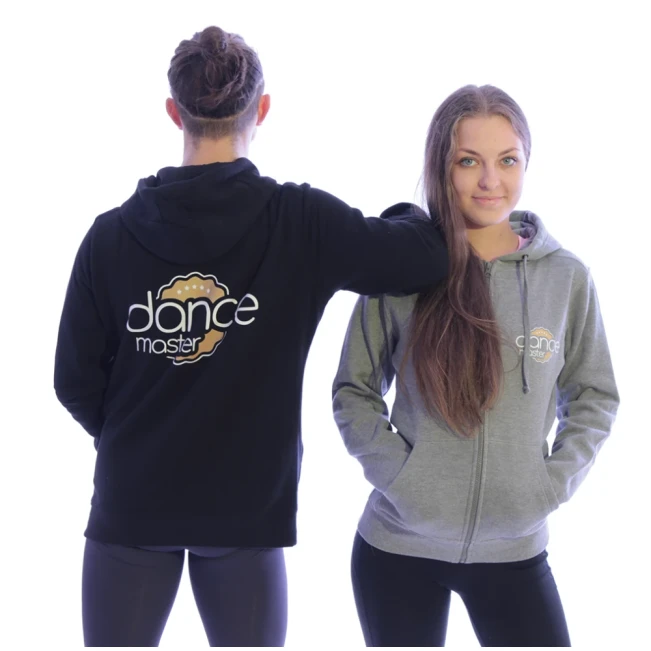 DanceMaster training hoodie, cipzáras kapucnis pulóver DanceMaster training hoodie, cipzáras kapucnis pulóver