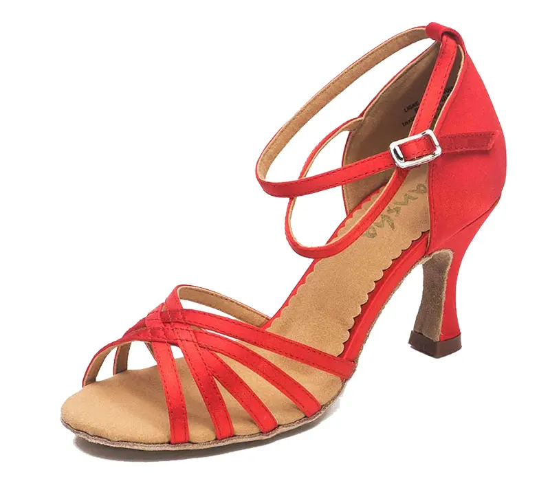 Sansha Alaia BR30016C, latin cipő - Testszínű - barna