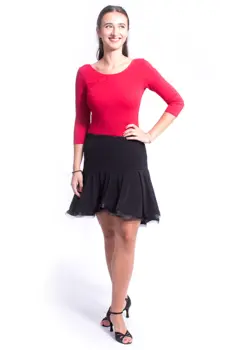 Latin női táncszoknya basic