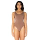 Capezio Camisole Clear Straps 3532B, balett dressz a jelmez alá - Hnedá - chocolate