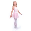 Capezio, spagetti pántos dressz csipkével - Világos rózsaszín