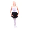 Capezio Swiss Dot Cinch Waistband Layer Skirt, szoknya kislányoknak